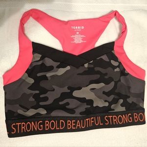 Torrid Camo Sports Bra